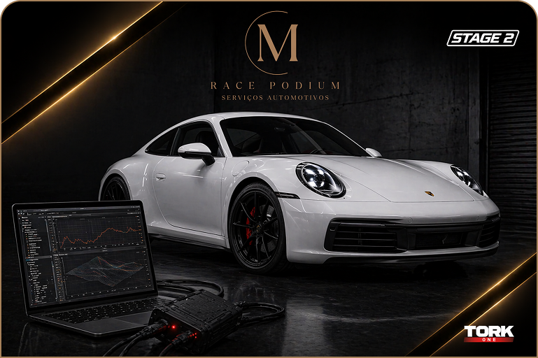 Porsche 911 (992) Stage 2: preparação completa para alta performance com pacote Full